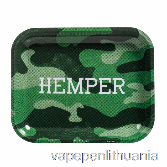 Hemper Ridenimo Padėklas Didelis Kamufliažinis Vape Skystis